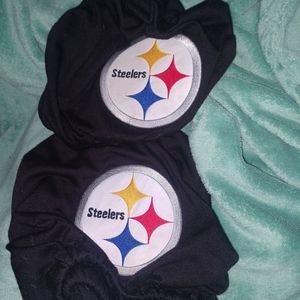 Pittsburgh Steelers headrest covers